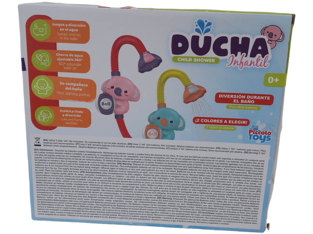 Douche enfant Koala Bleu