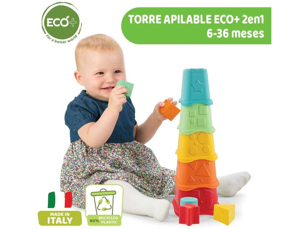 Torre impilabile ecologica 2 in 1 Chicco 93731