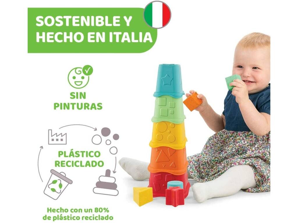 Torre impilabile ecologica 2 in 1 Chicco 93731