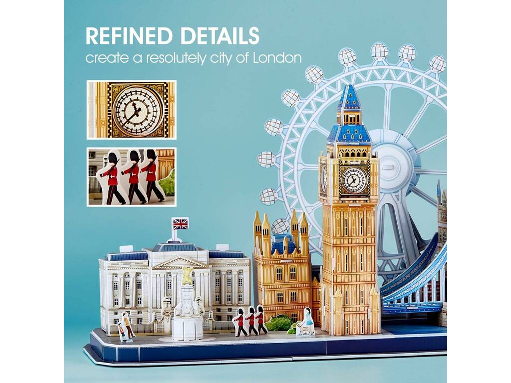 Puzzle 3D City Line Londra