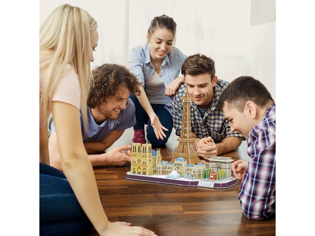 Puzzle 3D City Line Paris World brands MC254H 