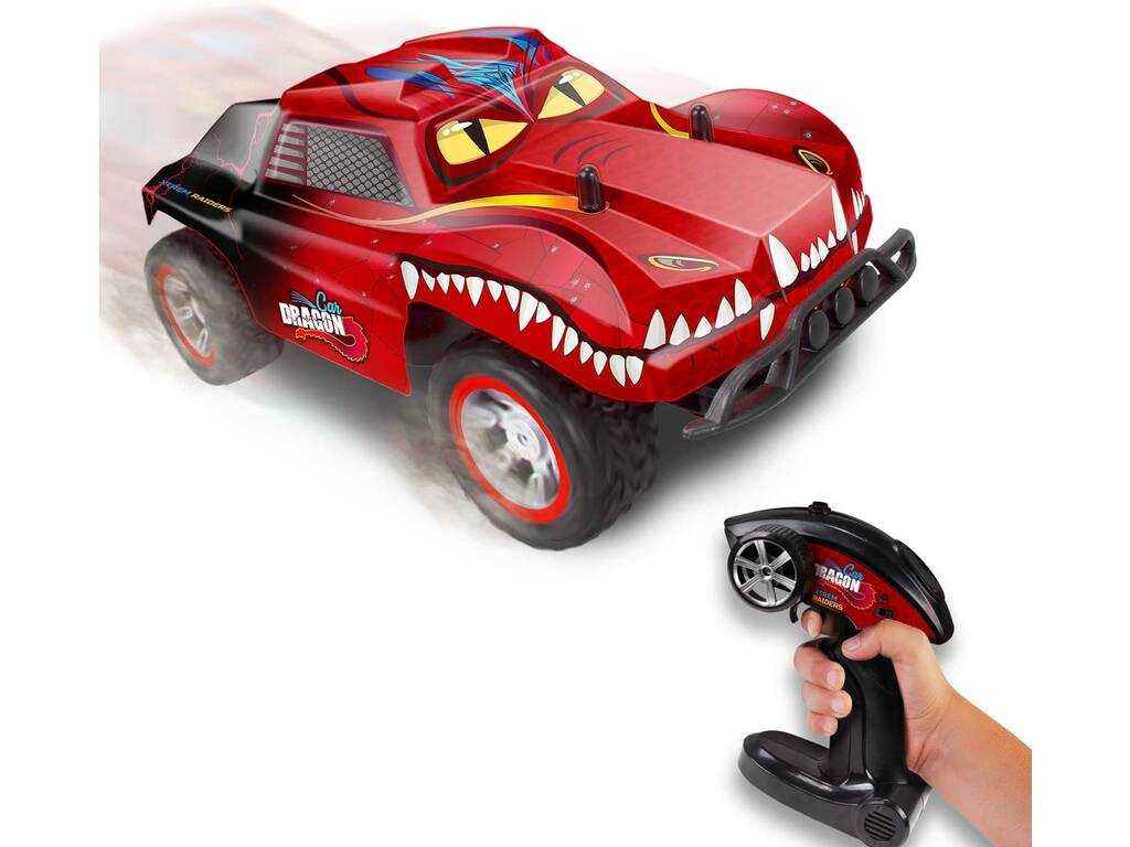 Auto radiocomandata Xtrem Raiders Car Dragon World Brands XT1803079