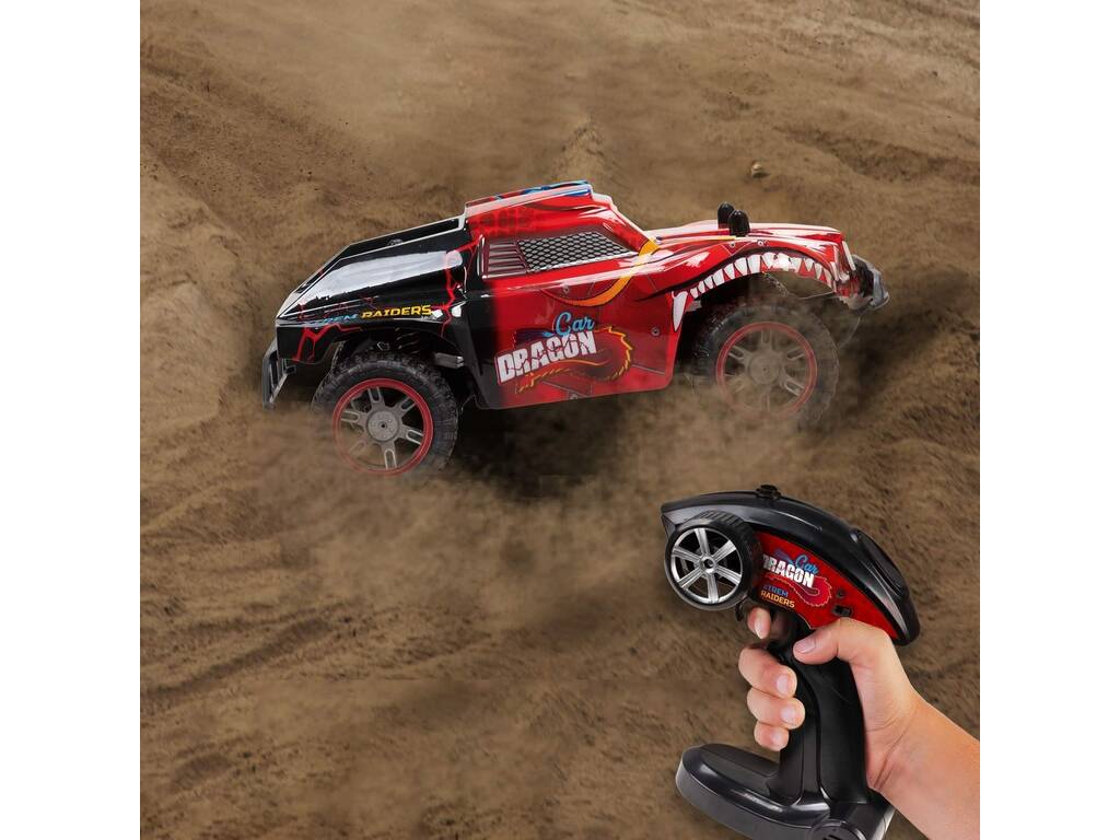 Auto radiocomandata Xtrem Raiders Car Dragon World Brands XT1803079