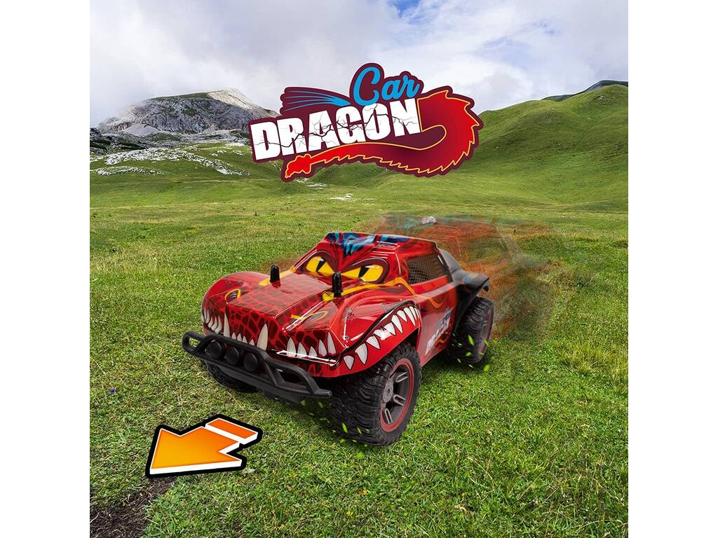 Auto radiocomandata Xtrem Raiders Car Dragon World Brands XT1803079
