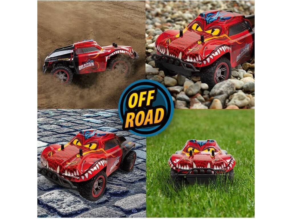 Auto radiocomandata Xtrem Raiders Car Dragon World Brands XT1803079