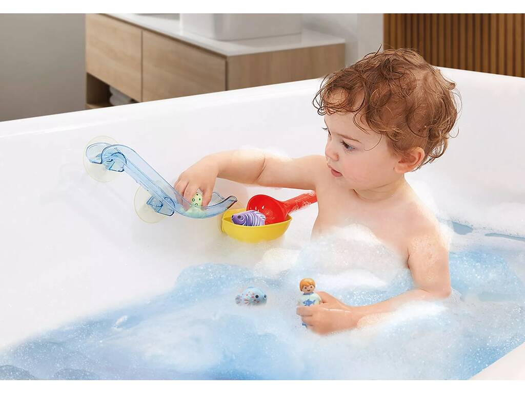 Playmobil 1.2.3 Amusement de pêche avec des animaux de mer 70637
