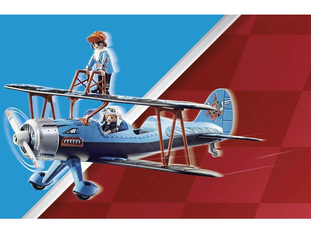 Playmobil Air Stunt Show Biplano di Phoenix 70831