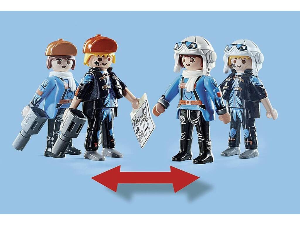 Playmobil Air Stunt Show Biplano di Phoenix 70831