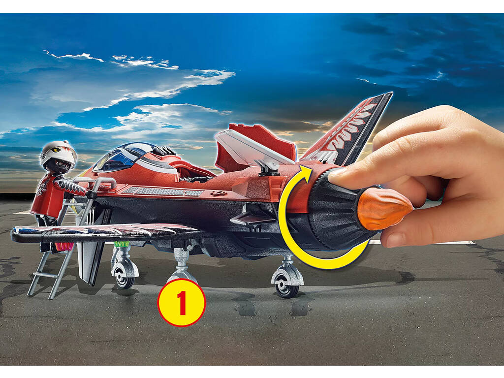 Playmobil Air Stunt Show Aereo Eagle 70832