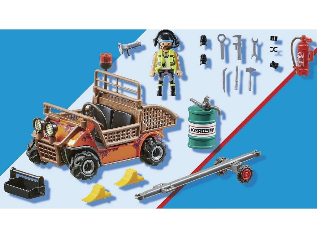 Playmobil Air Stunt Show Servicio de Reparación Móvil 70835