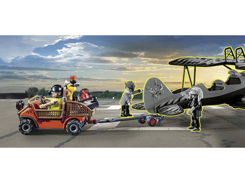 Playmobil Air Stunt Show Servicio de Reparación Móvil 70835