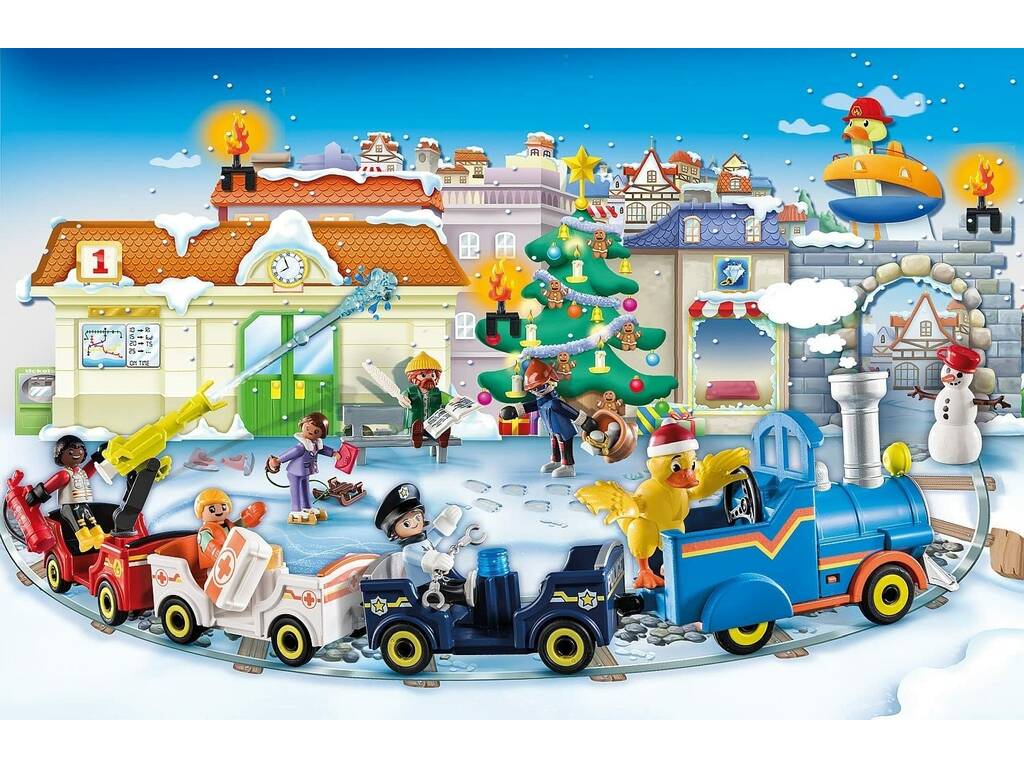 Playmobil Duck On Call Calendario dell'Avvento 70901