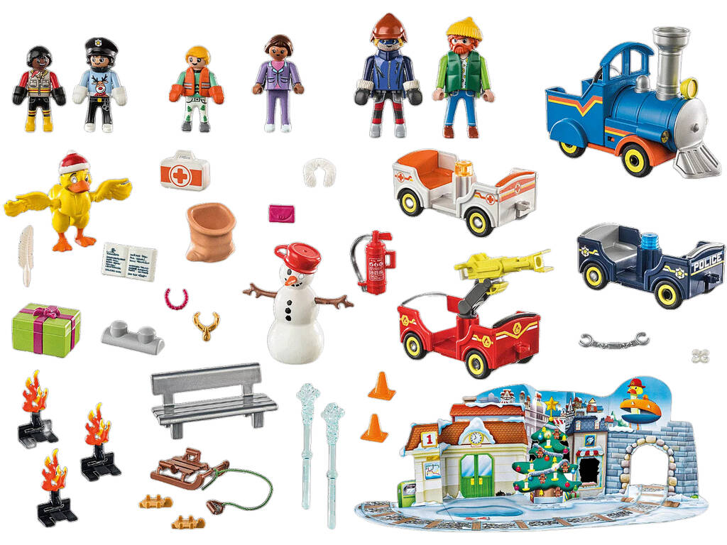 Playmobil Duck On Call Calendario dell'Avvento 70901