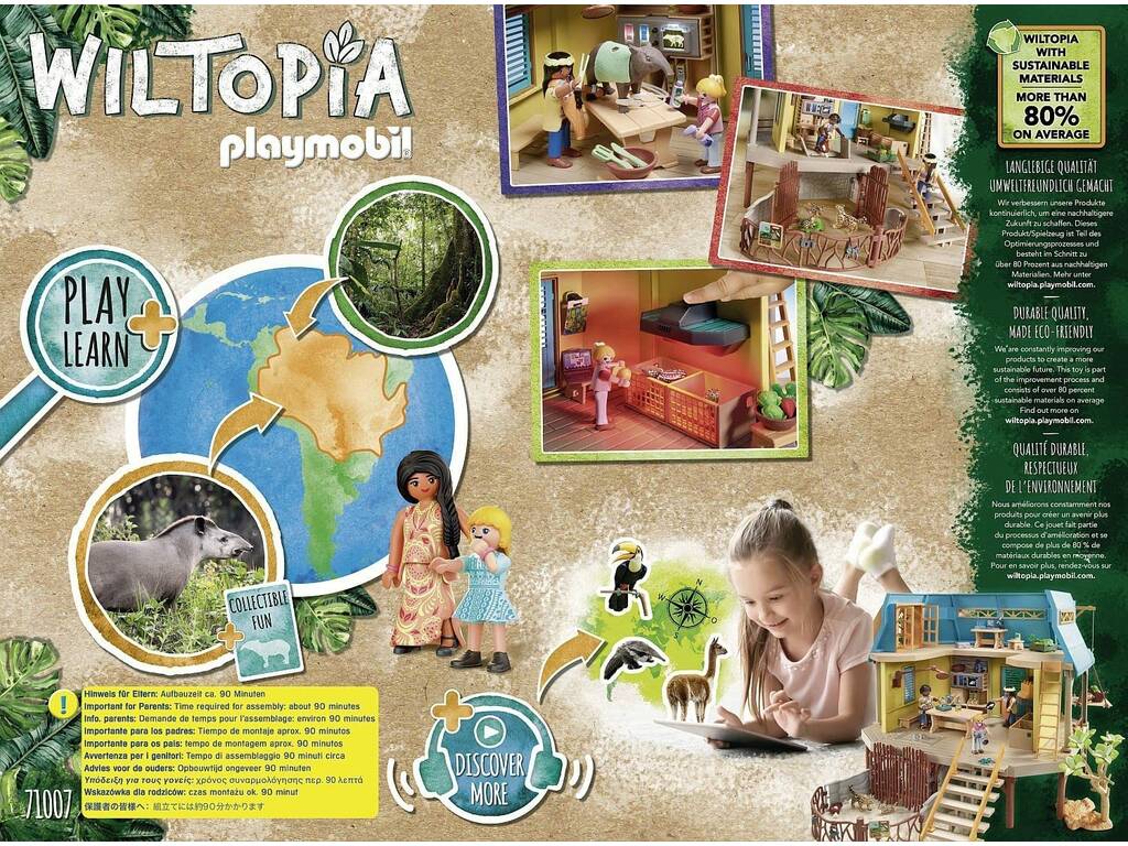 Playmobil Wiltopia Animal Care Centre 71007