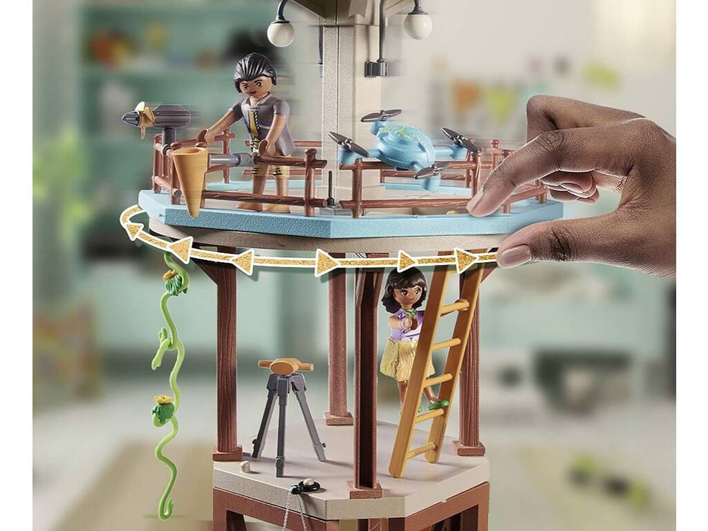 Playmobil Wiltopia Torre di ricerca con bussola 71008