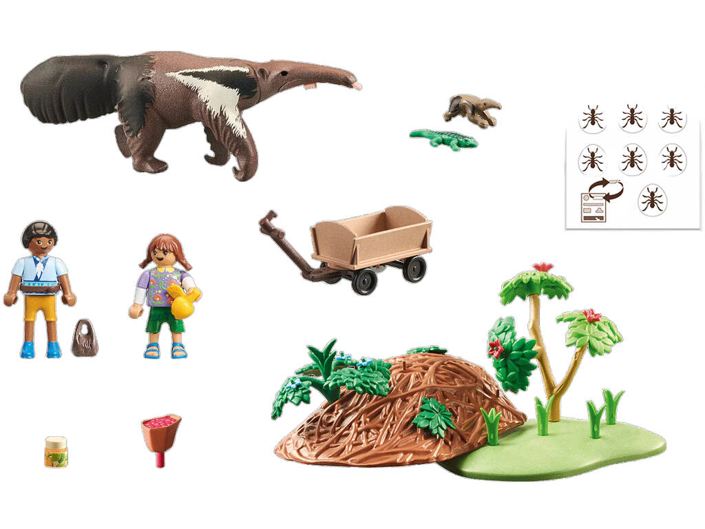 Playmobil Cuidado del Oso Hormiguero Playmobil 71012