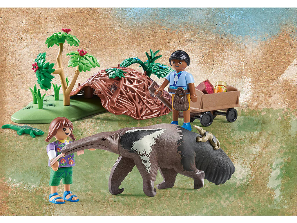 Playmobil Cuidado del Oso Hormiguero Playmobil 71012