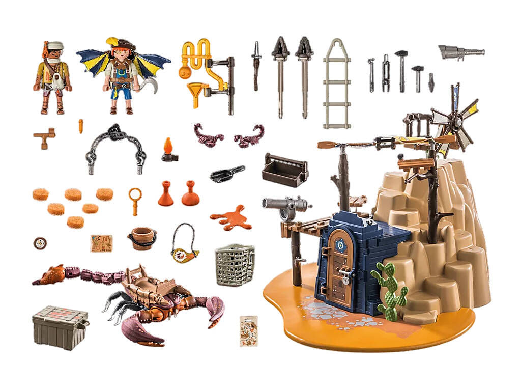 Playmobil Sal´ahari Sands Base Secreta del Escorpion Playmobil 71024