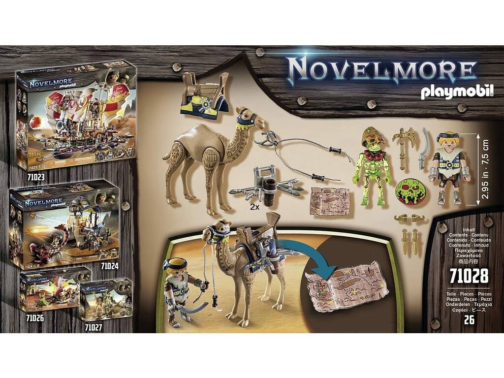 Playmobil Sal´ahari Sands Busqueda de Arwynn Playmobil 71028