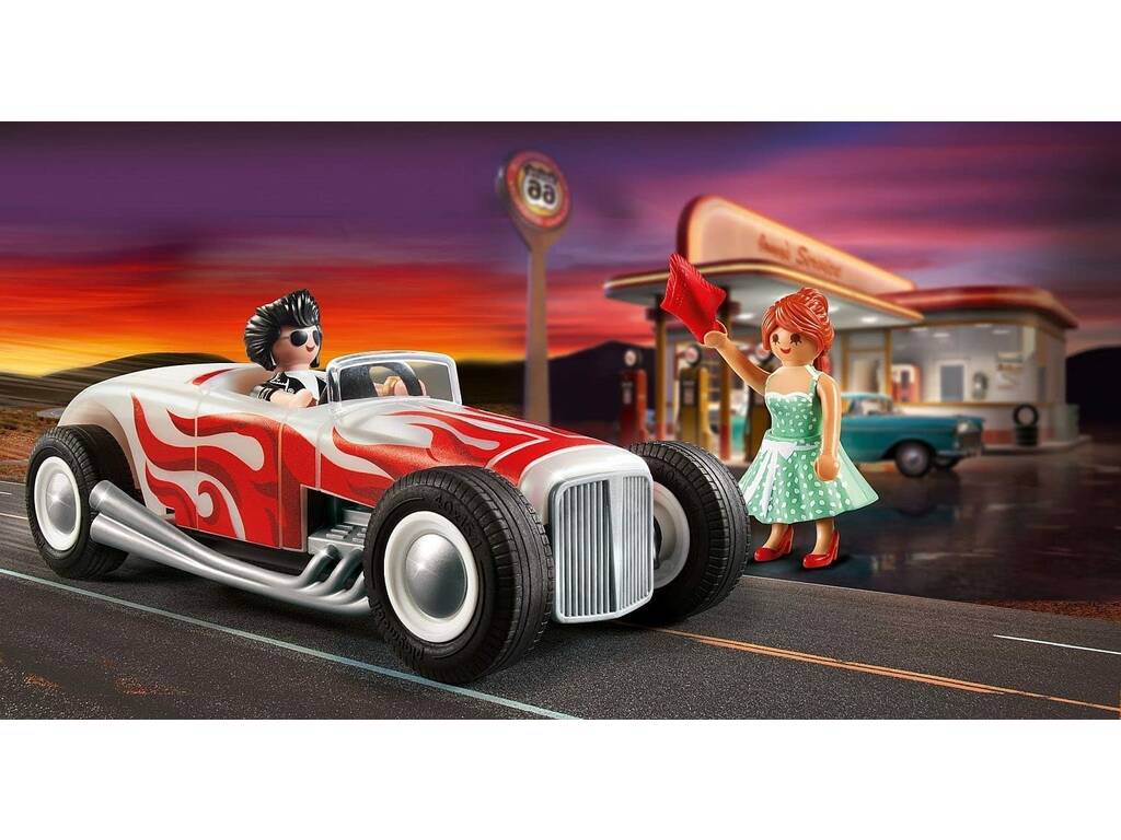 Playmobil Starter Pack Hot Rod 71078