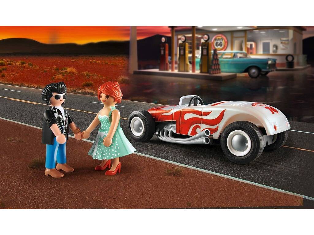 Playmobil Starter Pack Hot Rod 71078
