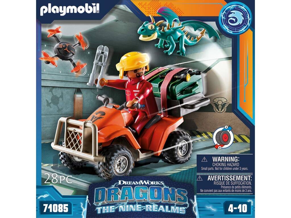 Playmobil Dragons Nine Realms Icaris Quad Playmobil 71085