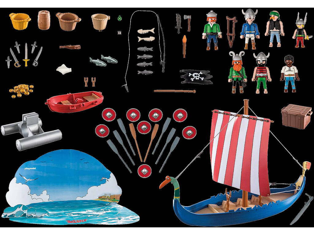 Playmobil Asterix Pirates Calendrier de l'Avent Pirates 71087