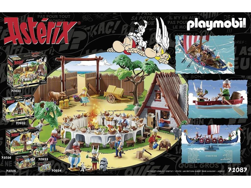 Playmobil Asterix Pirates Calendrier de l'Avent Pirates 71087