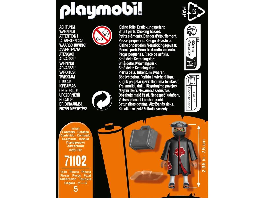 Playmobil Naruto Shippuden Figura Kakuzu 71102