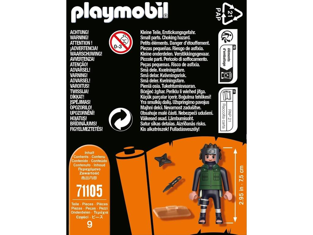 Playmobil Naruto Shippuden Figura Yamato 71105