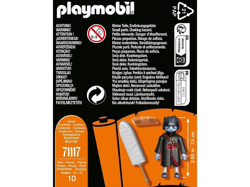 Playmobil Naruto Shippuden Figura Kisame 71117