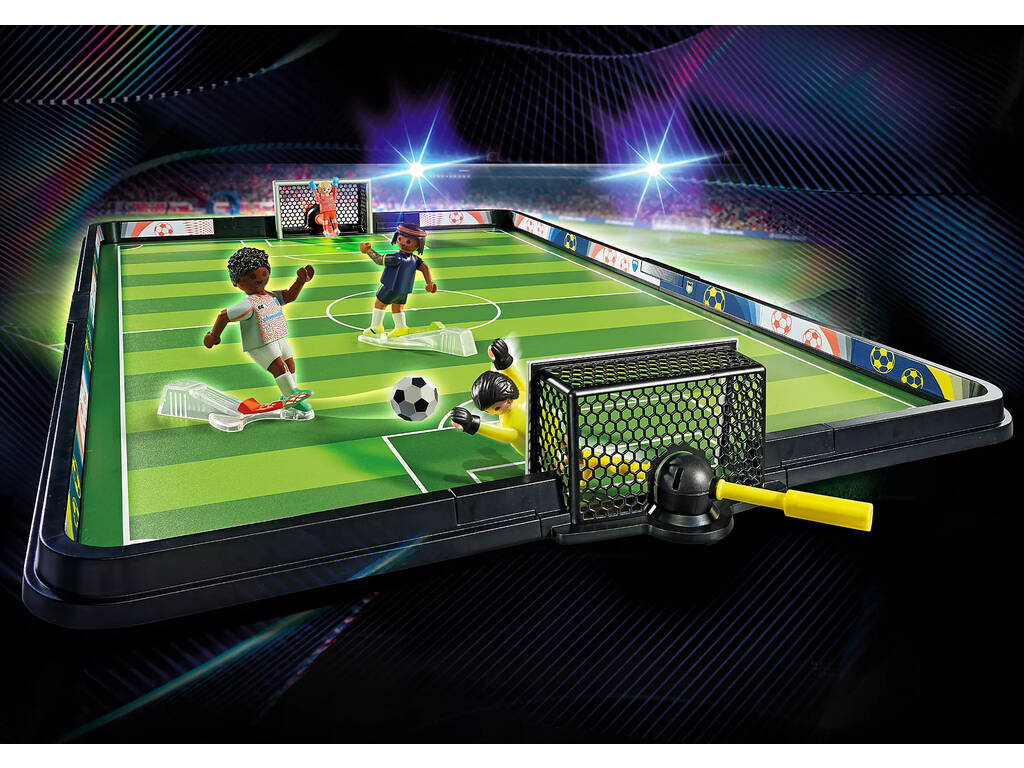 Playmobil Terrain de football 71120