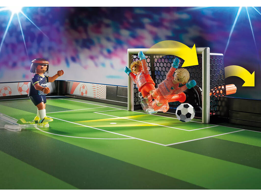 Playmobil Terrain de football 71120