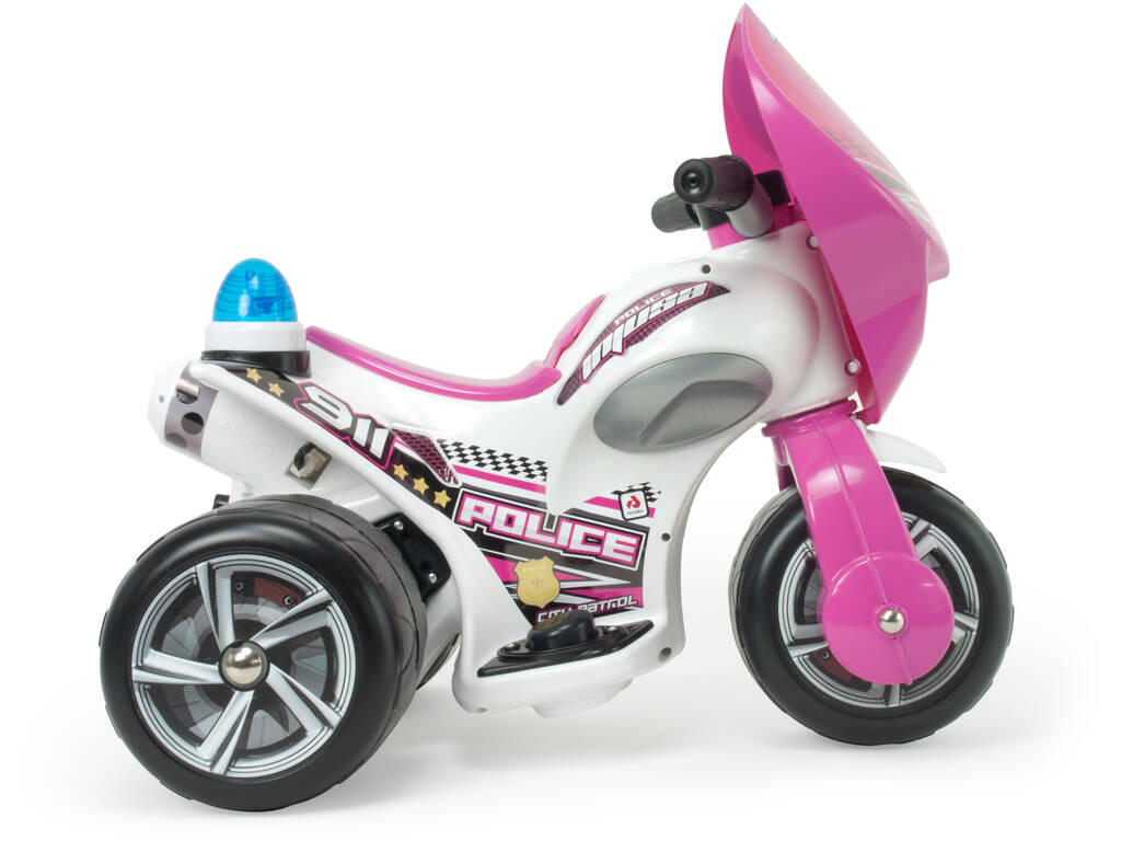 Trimoto Bandit Police Rose 6V. Injusa 12823