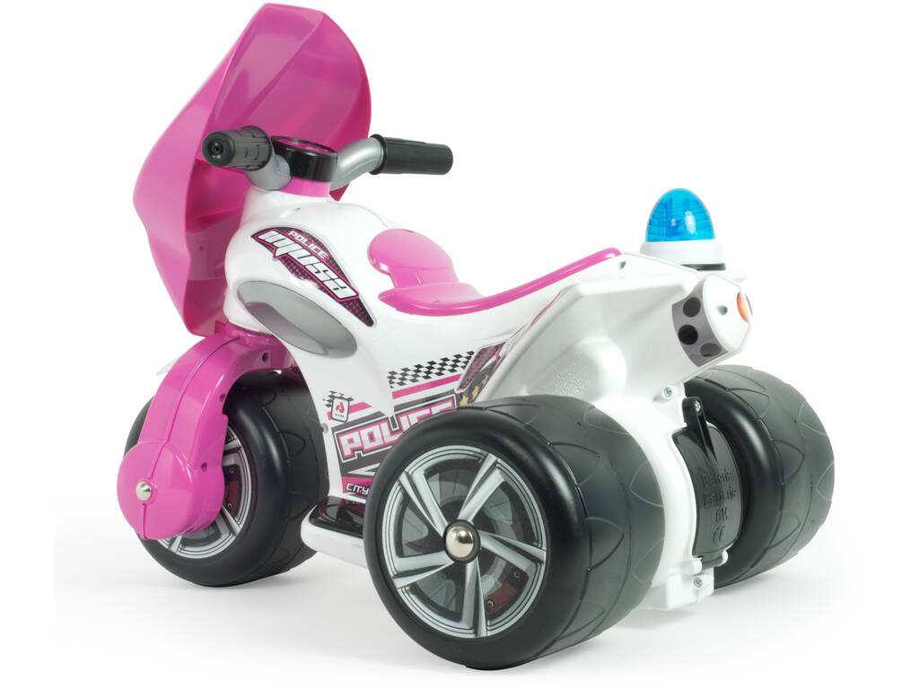 Trimoto Bandit Police Rose 6V. Injusa 12823