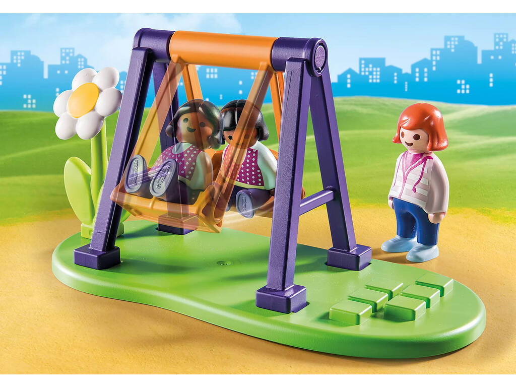 Playmobil 1.2.3 Terrain de jeux pour enfants Playmobil 71157