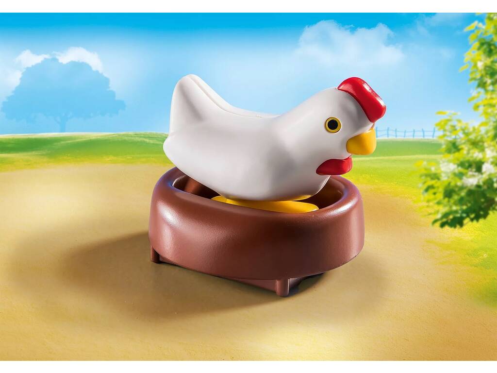 Playmobil 1.2.3 Amusement à la ferme 71158