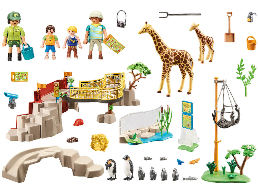 Playmobil Zoo d'avventura 71190