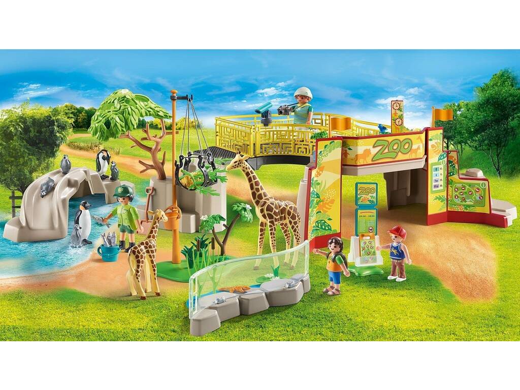 Playmobil Zoo d'avventura 71190