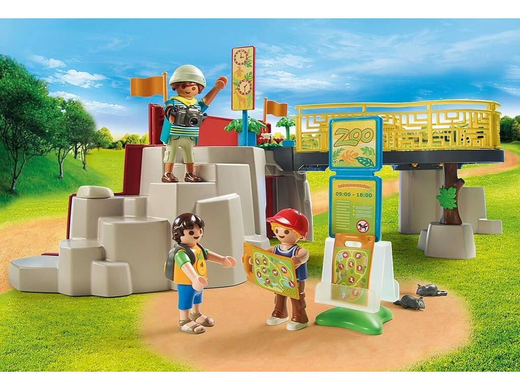 Playmobil Zoo d'avventura 71190
