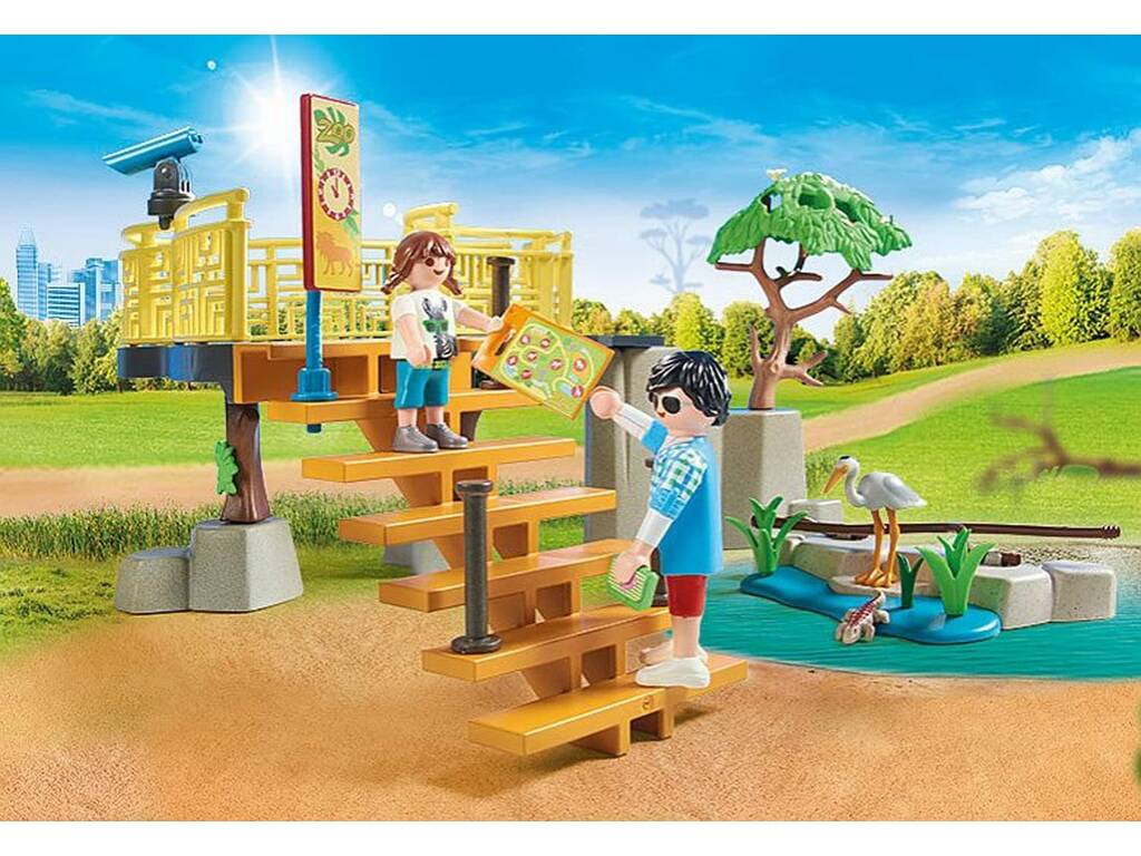 Playmobil Leoni con recinto esterno 71192