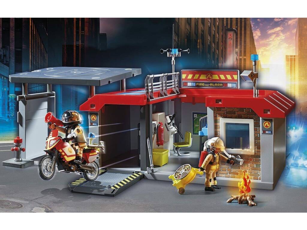 Playmobil Parque de Bombeiros 71193