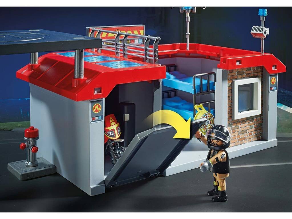 Playmobil Parque de Bombeiros 71193