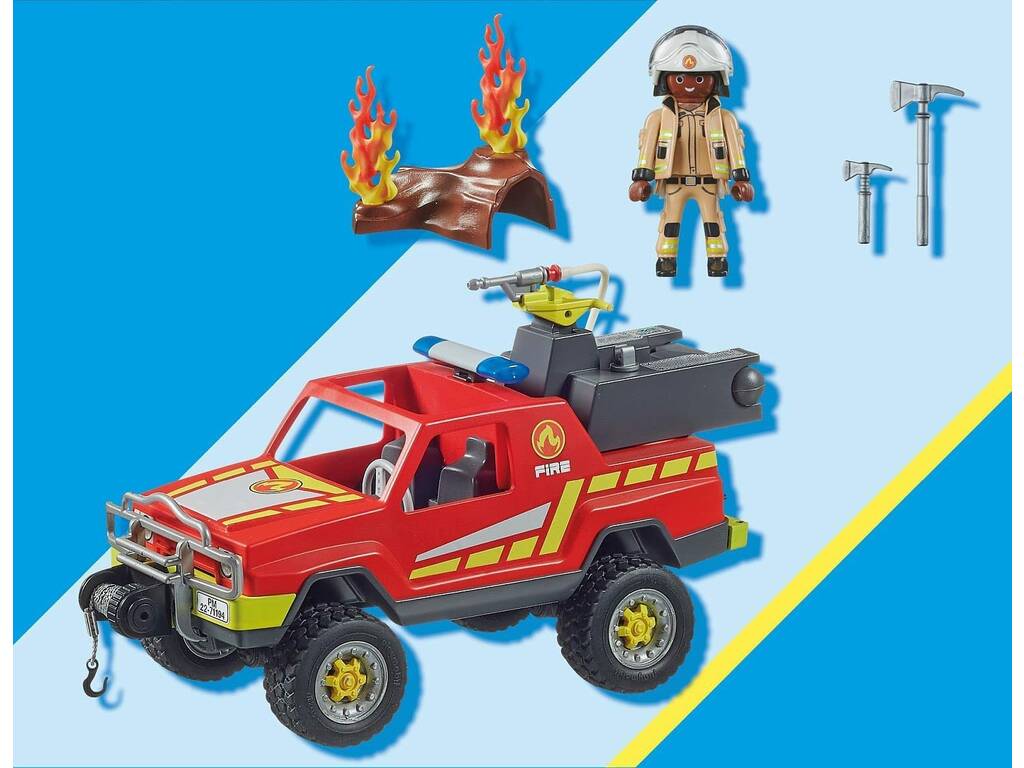 Playmobil Camion dei pompieri 71194