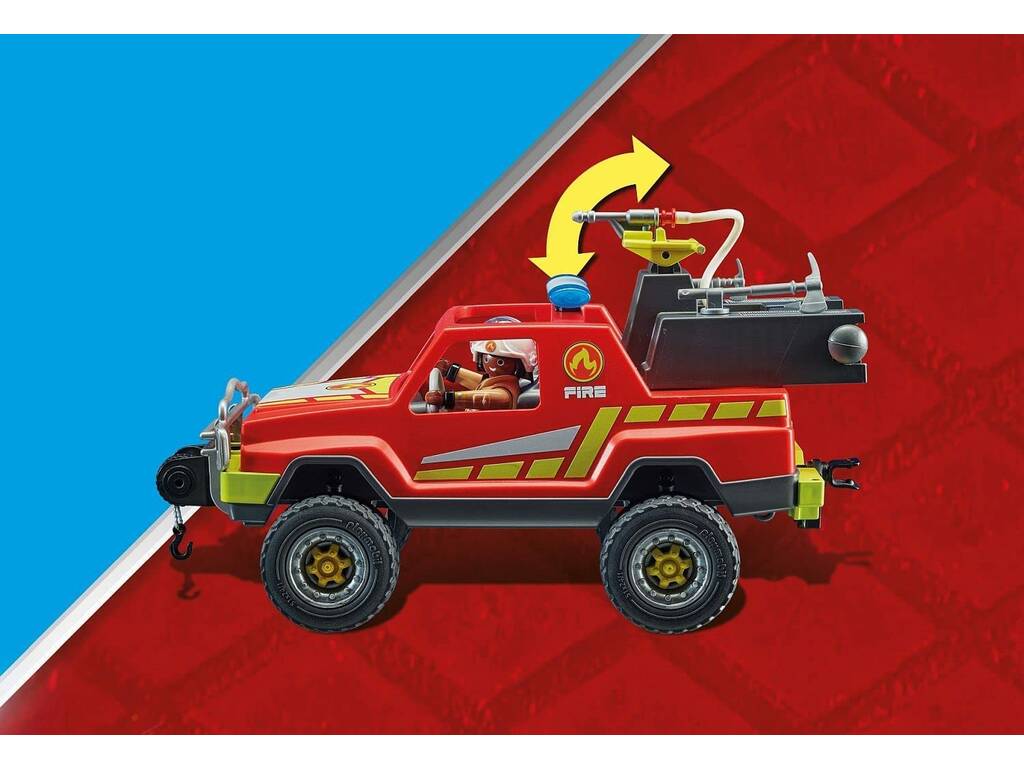 Playmobil Camion dei pompieri 71194