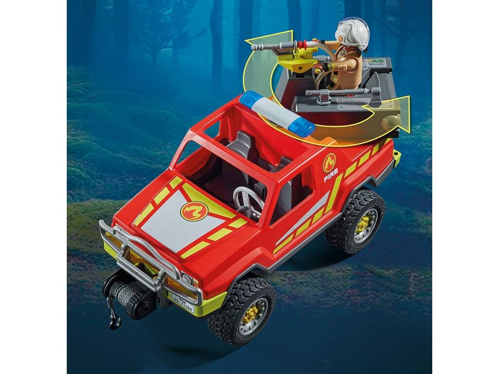 Playmobil Camion dei pompieri 71194