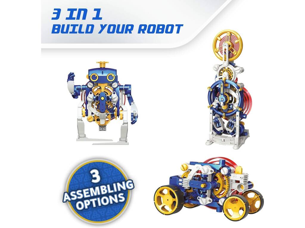 Xtrem Bots Costruisci il tuo robot 3 in 1 World Brands XT3803026