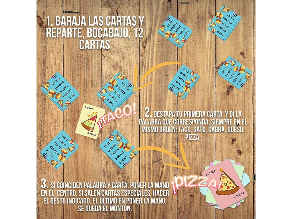 Lúdilo Taco Cap Gâteau Pizza Cadeau Lúdilo 803105