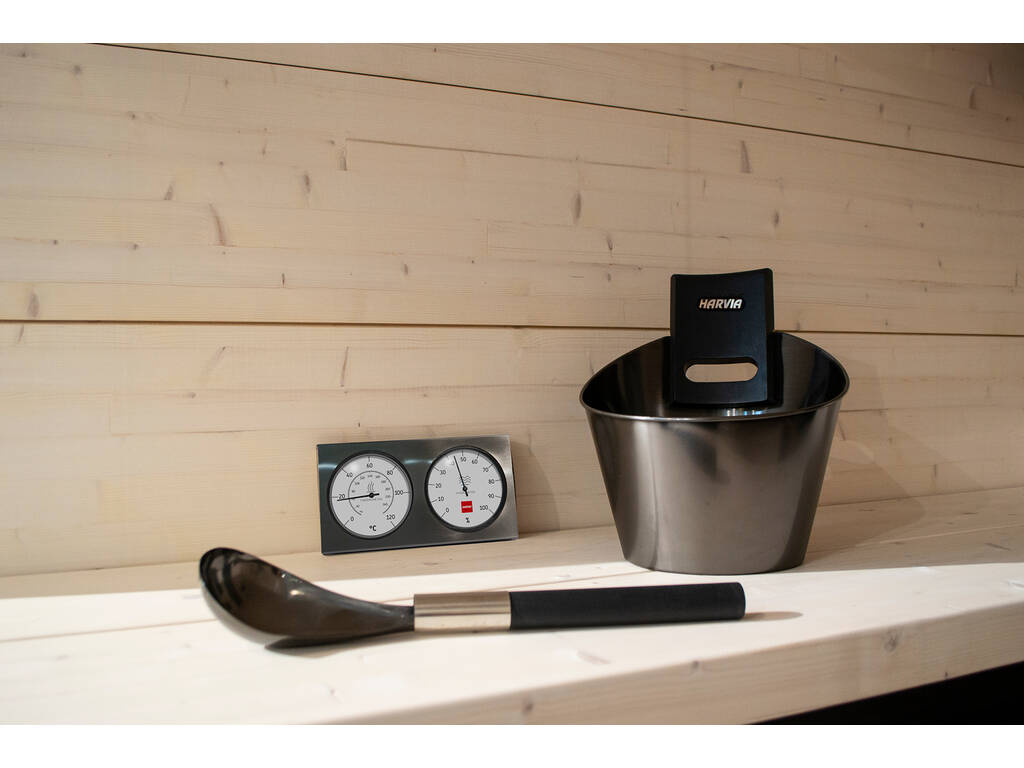 Kit di accessori Harvia Nero per Sauna