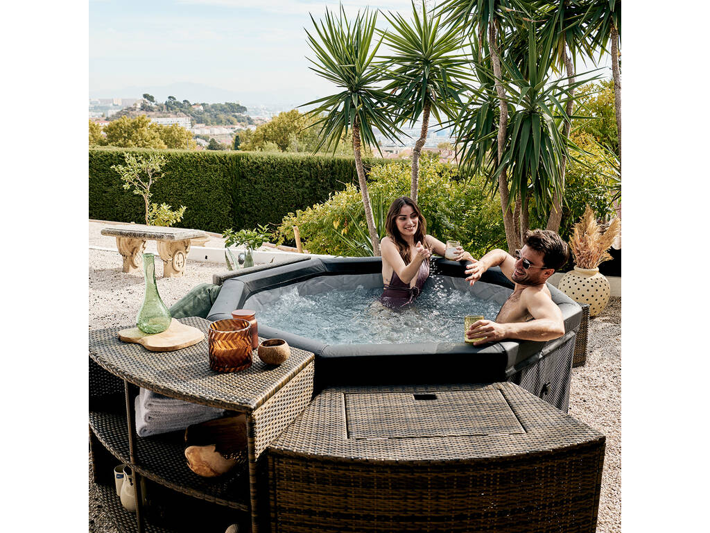 NetSpa Octopus Spa semi-rigide 4/6 sièges 73x193 cm
